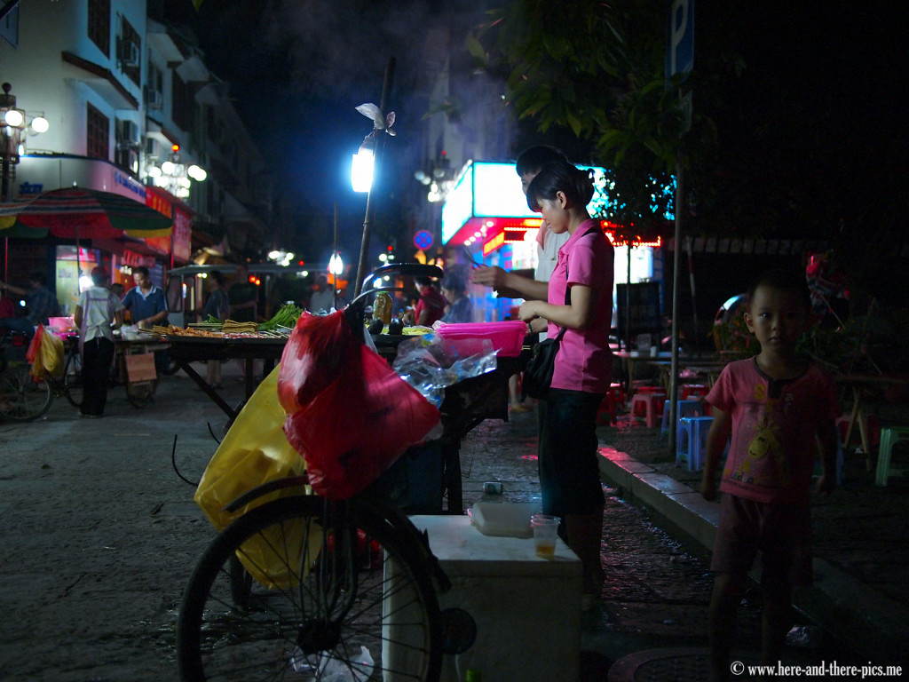 Yangshuo by night, China