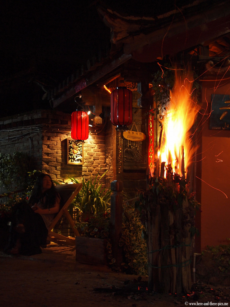 Lijiang by night, China
