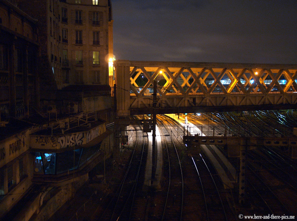 Gare de l'Est by night, Paris, France