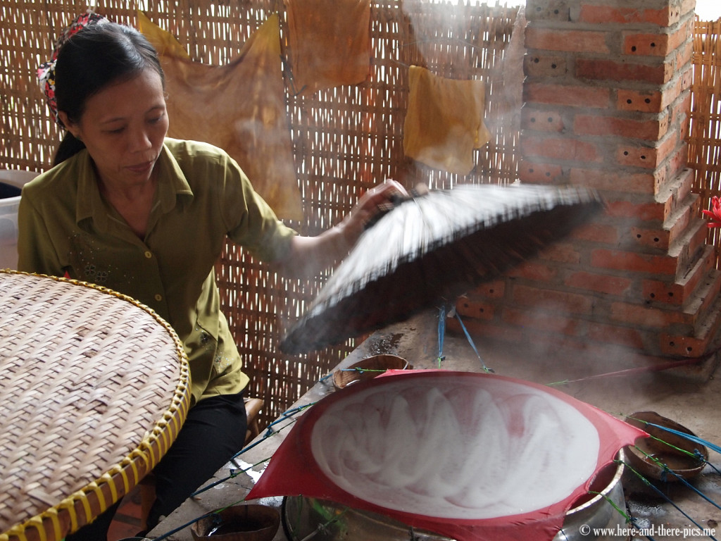Rice noodles, Mekong Delta, Vietnam