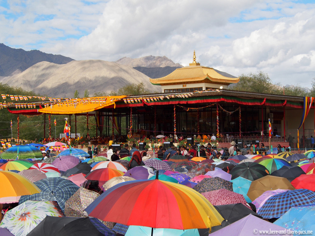 Dalai Lama in Choglamsar