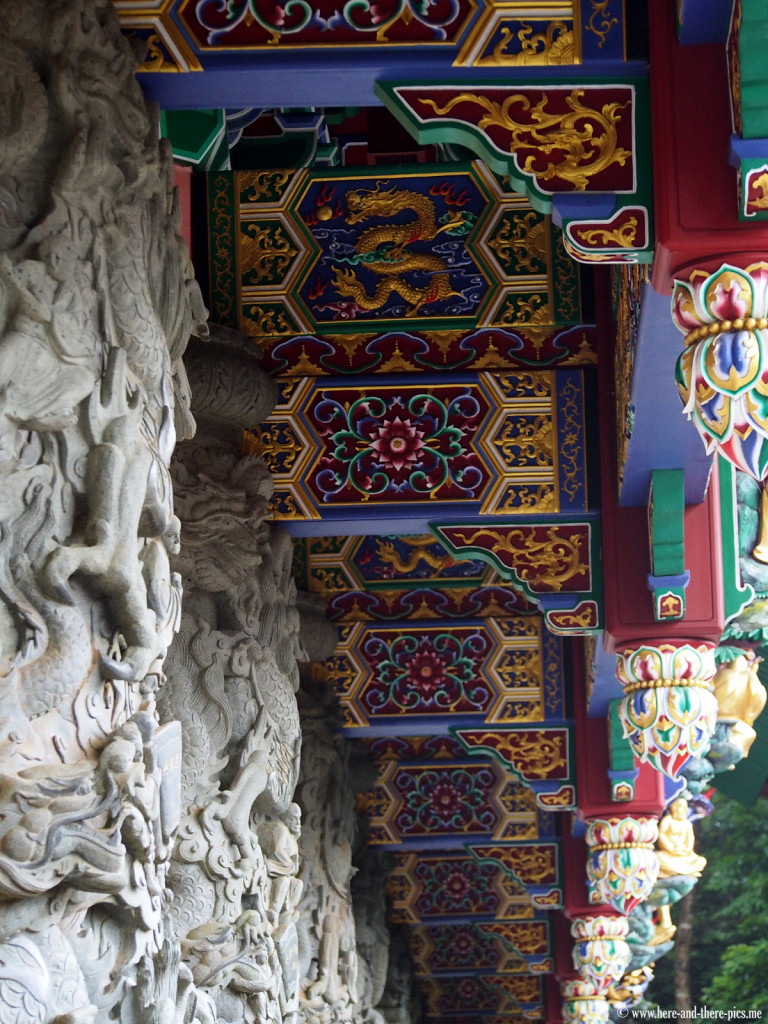 Po Lin monastery in Lantau, Hong Kong